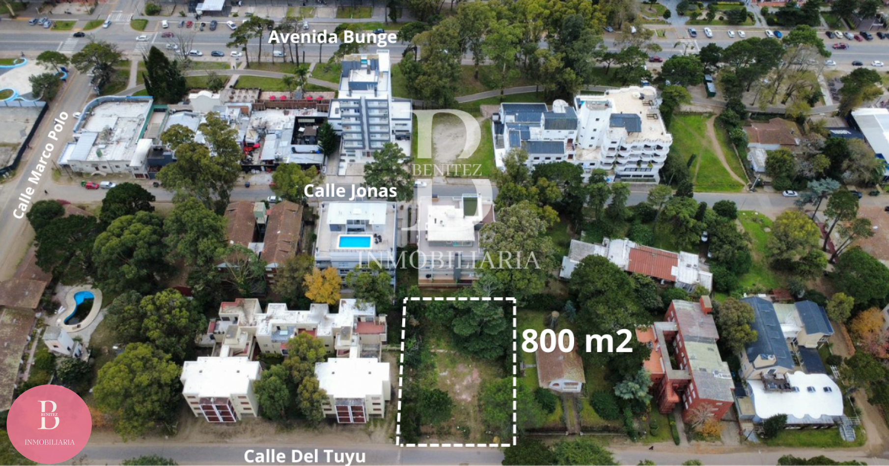 Lote Multifamiliar Pinamar Centro 800m2