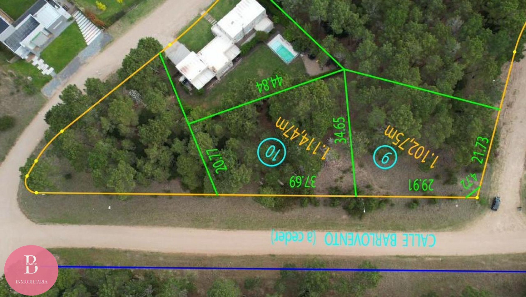 Lote en barrio Alamos Pinamar Norte - Barlovento y vela mayor 