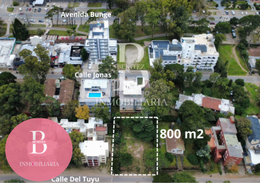 Lote Multifamiliar Pinamar Centro 800m2